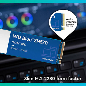 حافظه SSD وسترن دیجیتال Western Digital Blue SN570 250GB M.2