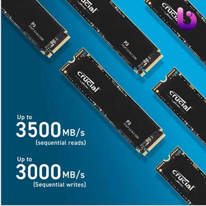 حافظه SSD کروشیال Crucial P3 1TB M.2