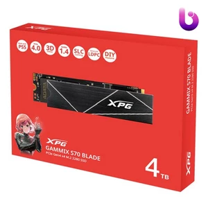 حافظه SSD ای دیتا ADATA XPG GAMMIX S70 Blade 4TB M.2