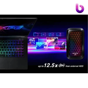 حافظه اکسترنال SSD ای دیتا ADATA SE770G RGB 512GB