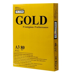کاغذ A3 گلد گلستان 80 گرم بسته 500 عددی