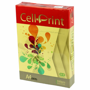 کاغذ A4 رنگی Cellprint 75g بسته 500 عددی