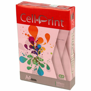 کاغذ A4 رنگی Cellprint 75g بسته 500 عددی