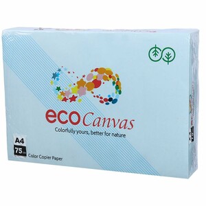 کاغذ A4 رنگی Eco Canvas 75g بسته 500 عددی