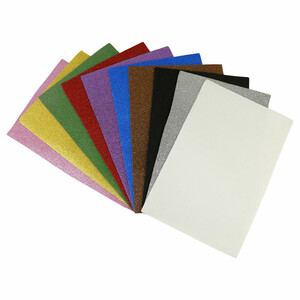 فوم رنگی اکلیلی A4 بسته 10 عددی