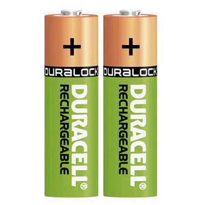 باتری دوتایی قلمی شارژی Duracell Recharge Ultra 1.2V AA 2400mAh