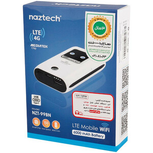 مودم همراه سیمکارتی Naztech NZT-99BN 150Mbps 4G LTE