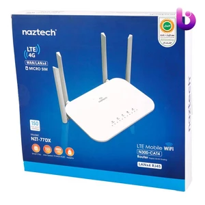 مودم روتر 4 آنتن Naztech NZT-77DX 4G LTE 150Mbps