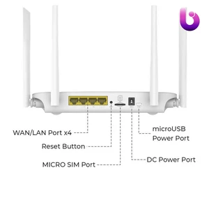 مودم روتر 4 آنتن Naztech NZT-77DX 4G LTE 150Mbps