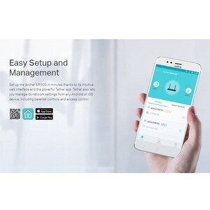 مودم روتر 2 آنتن TP-Link Archer MR400 AC1200 4G 300Mbps