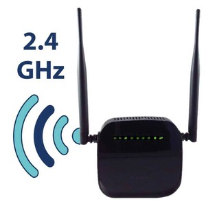 مودم روتر 2 آنتن D-Link DSL-124 N300 ADSL2+ 300Mbps