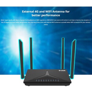 مودم روتر 4 آنتن D-Link DWR-M920 N300 4G 300Mbps