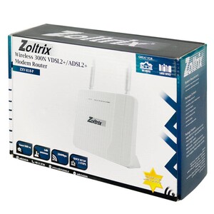 مودم روتر 2 آنتن Zoltrix ZXV-818-P ADSL2+ / VDSL2+ 300Mbps