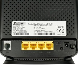 مودم روتر 2 آنتن Zoltrix ZXC-V224 ADSL2+ / VDSL2+ 300Mbps