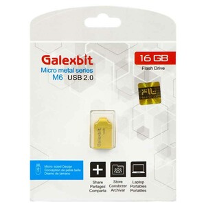 فلش 16 گیگ گلکس بیت Galexbit Micro metal series M6