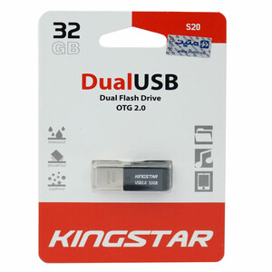 فلش 32 گیگ کینگ استار KingStar DualUSB S20 OTG