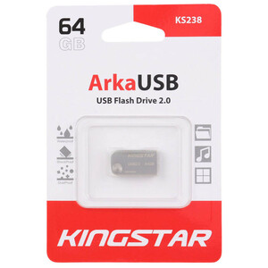 فلش 64 گیگ کینگ استار KingStar Arka KS238