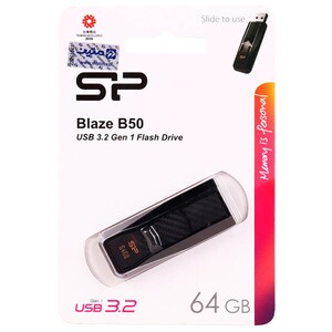 فلش 64 گیگ سیلیکون پاور Silicon Power Blaze B50 USB3.2