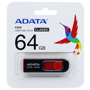 فلش 64 گیگ ای دیتا ADATA Classic C008