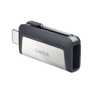 فلش 64 گیگ سن دیسک SanDisk Ultra Dual Drive OTG Type-C USB3.1