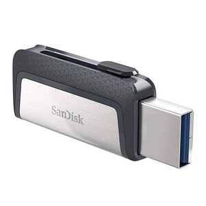 فلش 64 گیگ سن دیسک SanDisk Ultra Dual Drive OTG Type-C USB3.1