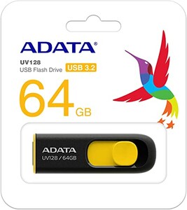 فلش 64 گیگ ای دیتا ADATA UV128 USB 3.2