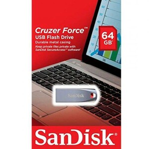 فلش 64 گیگ سن دیسک SanDisk Cruzer Force USB2.0