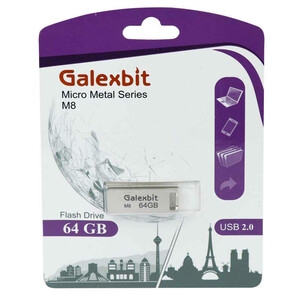 فلش 64 گیگ گلکس بیت Galexbit Micro Metal Series M8