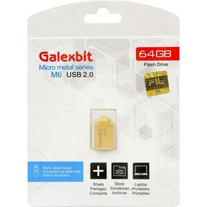 فلش 64 گیگ گلکس بیت Galexbit Micro metal series M6