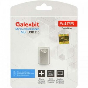 فلش 64 گیگ گلکس بیت Galexbit Micro metal series M3