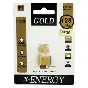 فلش 128 گیگ ایکس-انرژی X-Energy Gold USB3.0