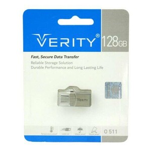 فلش 128 گیگ وریتی Verity O511 Dual Drive OTG Type-C USB3