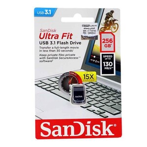 فلش 256 گیگ سن دیسک Sandisk Ultra Fit USB3.1