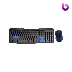 کیبورد و موس بی سیم باندا W100