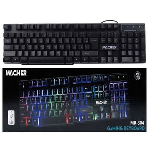 کیبورد گیمینگ Macher MR-304 RGB