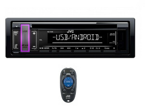 JVC KD-T406M پخش جی وی سی