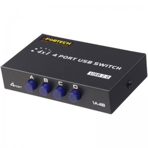 سوییچ پرینتر Ifortech 1A4B USB Switch 4Port