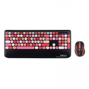 کیبورد و موس بی سیم هترون HKCW350