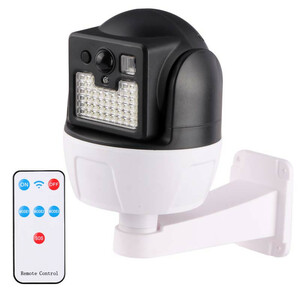 چراغ دیواری سنسوردار خورشیدی HW-5118-1 + ریموت کنترل