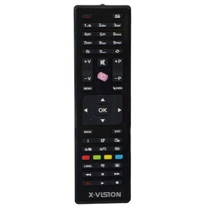 کنترل تلویزیون ایکس ویژن X.Vision دکمه بنفش