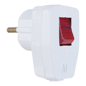 دوشاخه برق کلید دار متین