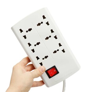 چند راهی 6 خانه وحدت الکتریک MK با کابل 1٫6 متری