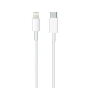 کابل تبدیل اورجینال iPhone Type-C to Lightning 1m سرجعبه