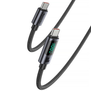 کابل تبدیل فست شارژ Yesido CA158 VOOC QC PD 100W Type-C To Type-C 1.2m