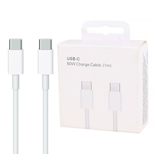 کابل دو سر تایپ سی 60 وات اپل A2795 طول 1 متر