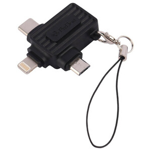 تبدیل ProOne PCO10 OTG USB To MicroUSB / Lightning / Type-C