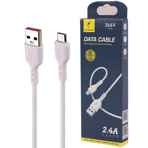 کابل میکرو یو اس بی فست شارژ Sky Dolphin S66V 2.4A 1m