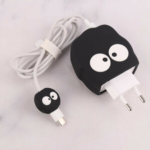 ست محافظ کابل و کلگی شارژر شیائومی 33 وات طرح میکروب