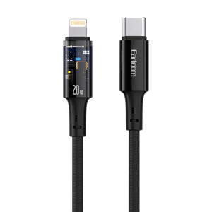 کابل تبدیل فست شارژ Earldom EC-162i Type-C To Lightning 20W 2m