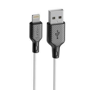 کابل آیفونی فست شارژ Earldom EC-154i 3A 1m